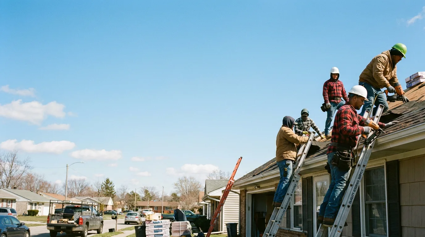 Roofing in Lawrence, KS near me